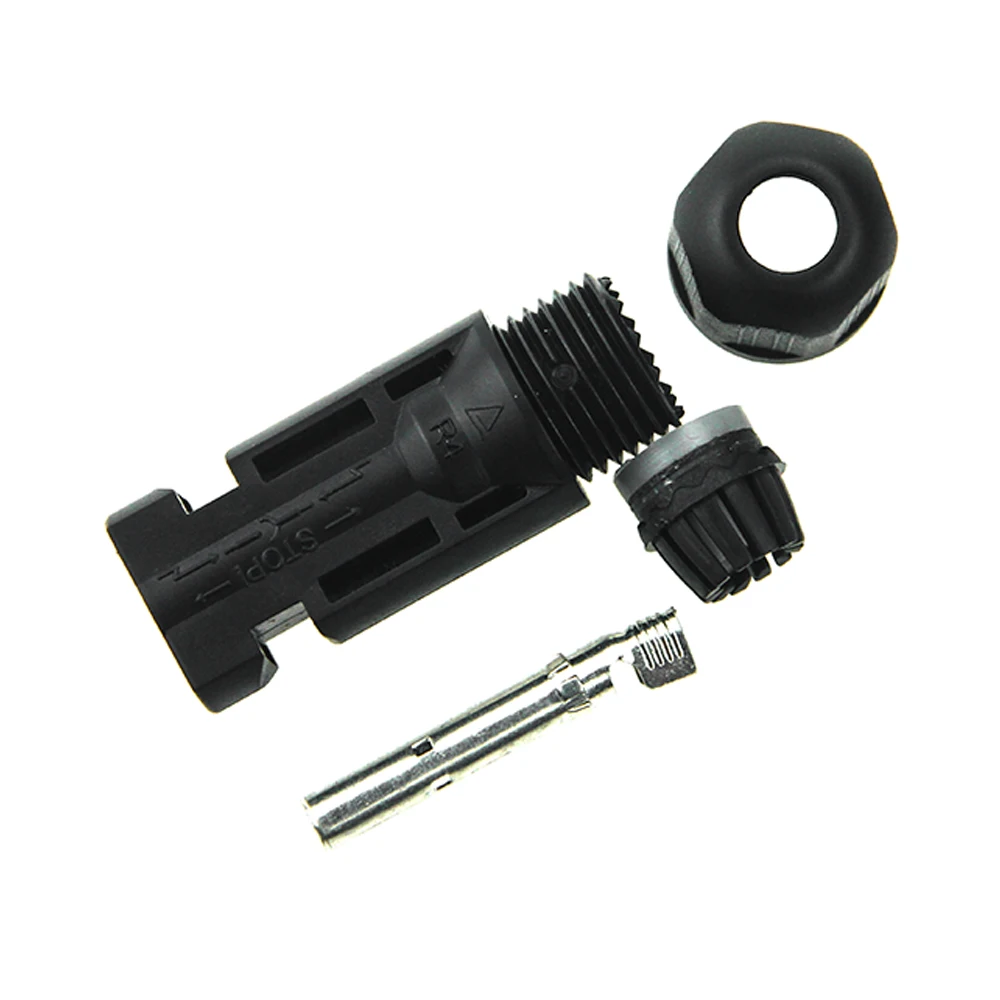 Venta al por mayor de 5 pares de conectores de Cable de Panel Solar fotovoltaico, módulos solares Folr