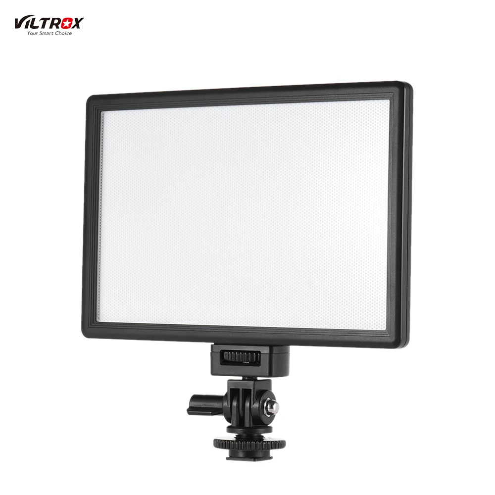 L116T Lcd Display Bi-Kleur & Dimbare Slanke Dslr Video Led Light + Batterij + Lader Voor Canon Nikon camera Dv Camcorder