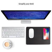 Wireless Qi Charging Mouse Pad for Phones #6