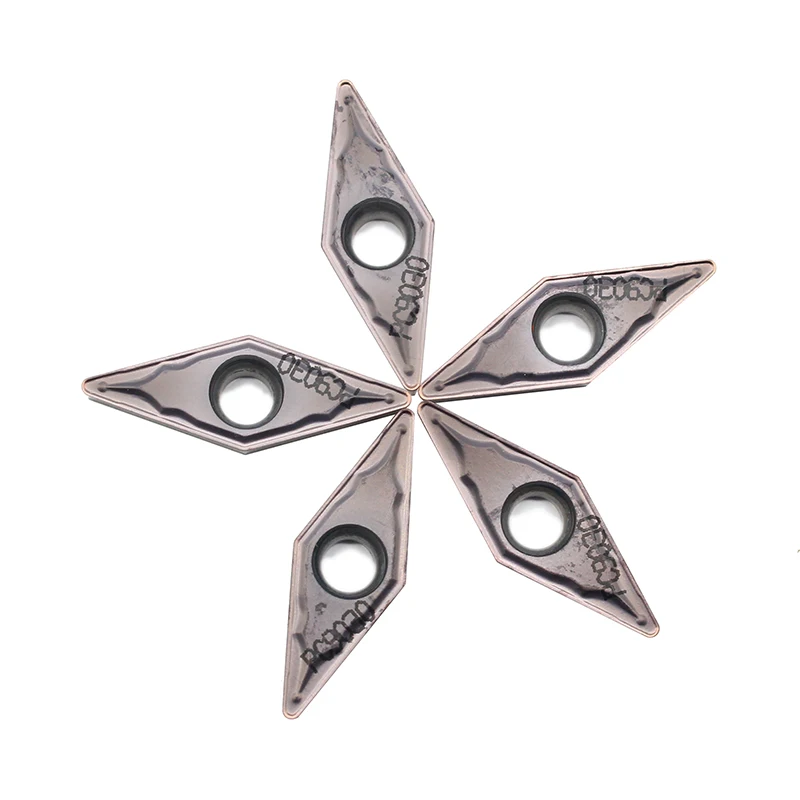 1PCS SVJCR2525M16 + 10PCS VCMT160408 HMP PC9030 CNC Tool Blade Lathe Turning Tool Carbide Insert Tool Holder Blade set