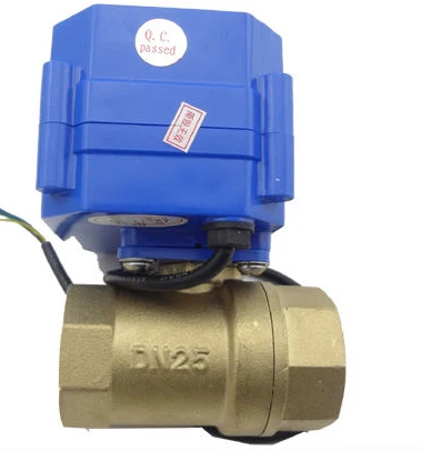 1'' Brass Electric Ball Valve 9-24V Voltage CWX-15Q/N