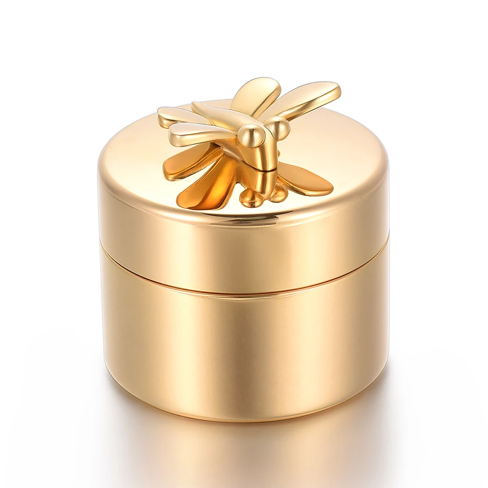 

Gold Butterfly Cremation Urn Stainless Steel Human Memorial Ashes Mini Urn Funeral Keepsake Pet Urn