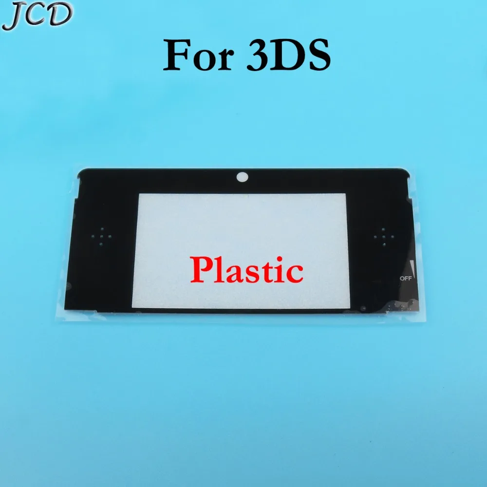 

JCD Replacement Top Front LCD Screen Frame Lens Cover For 3DS plastic Repair parts