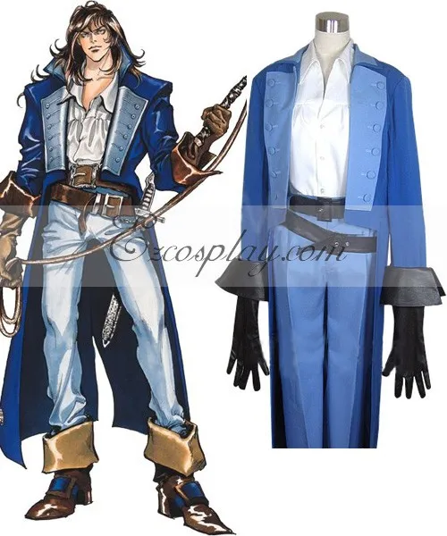 Castlevania Richter Belmont Cosplay Costume E001