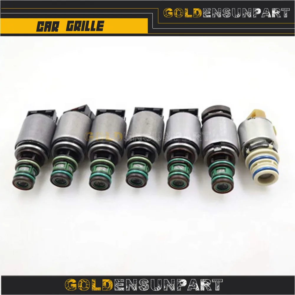 Original 6R80 AL3P7G276AF Transmission Valve Body SOLENOID KIT 09up For Ford F150 MERCURY MOUNTAINEER OEM SOLENOIDS ONLY