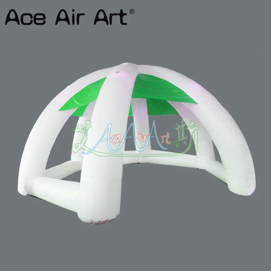 Top Quality 8m Diameter Inflatable Spider Dome Tent/ Inflatable Event Shelter Events Stations with Base Tube for Advertising