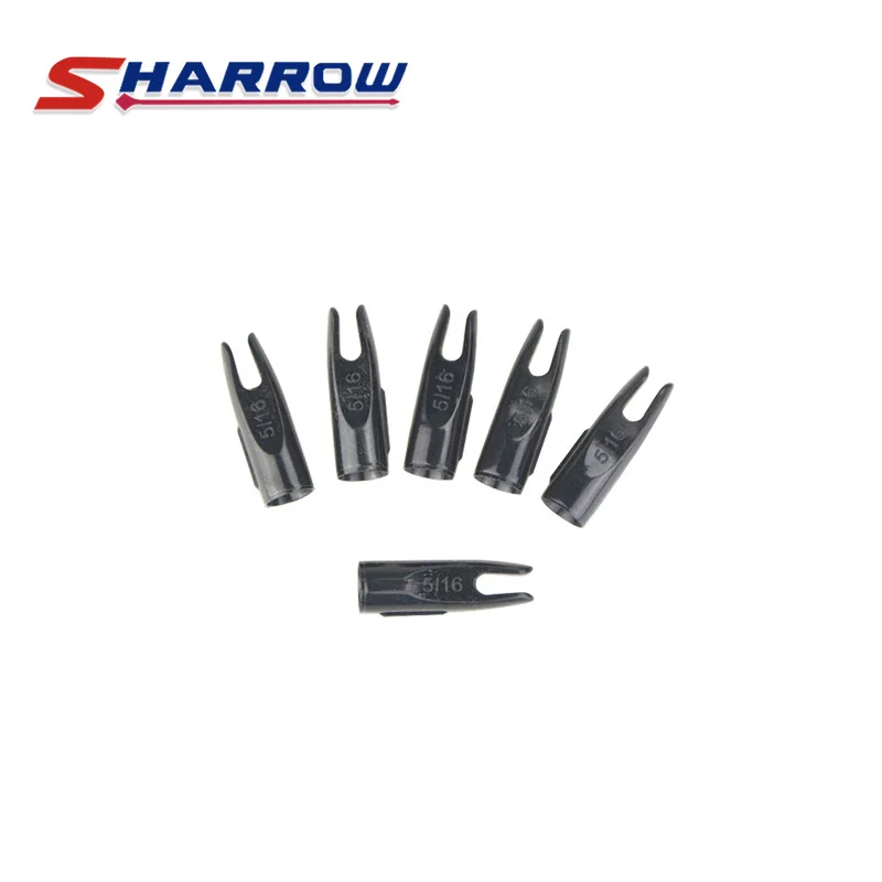 

Sharrow 40 Pcs Arrow Nock Black For 7mm Arrow Shaft DIY Arrow Archery Arrow Nock Shooting Hunting Accessories