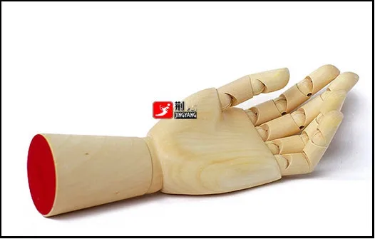 Wooden Articulated Hand mannequin Left & Right Set, wooden hand model,model hand artist,wooden hand sculpture