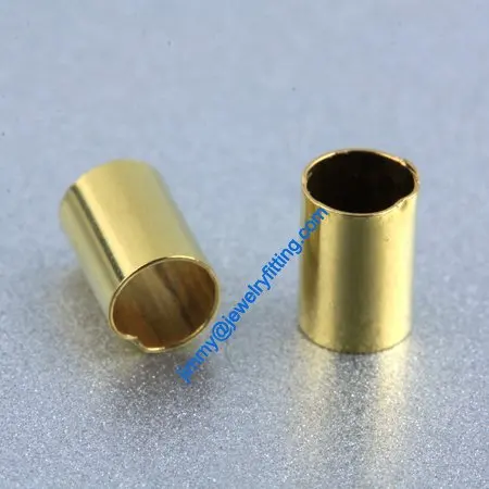 

Copper Tube Conntctors Tubes jewelry findings 4*6mm ship free 10000pcs copper tube Spacer beads