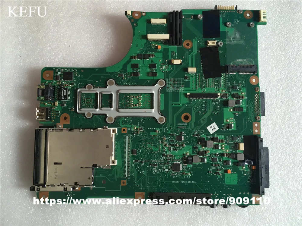 Imagem -04 - Yourui-placa-mãe para Toshiba Satellite L300 L300d Funcionamento V000138090