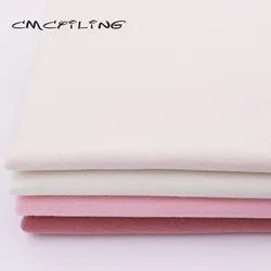 CMCYILING Non-Woven/Korean Pink Soft Felt Fabric For Needlework DIY Sewing Dolls/ Crafts/Toys/ Polyester Cloth 45cmx110cm