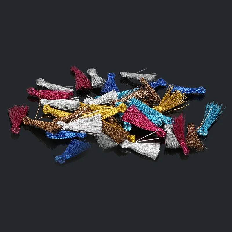 

20pcs/lot 15mm Suede Tassel For Keychain Cellphone Straps Jewelry Charms Tassels DIY For Jewelry Finding Accessories