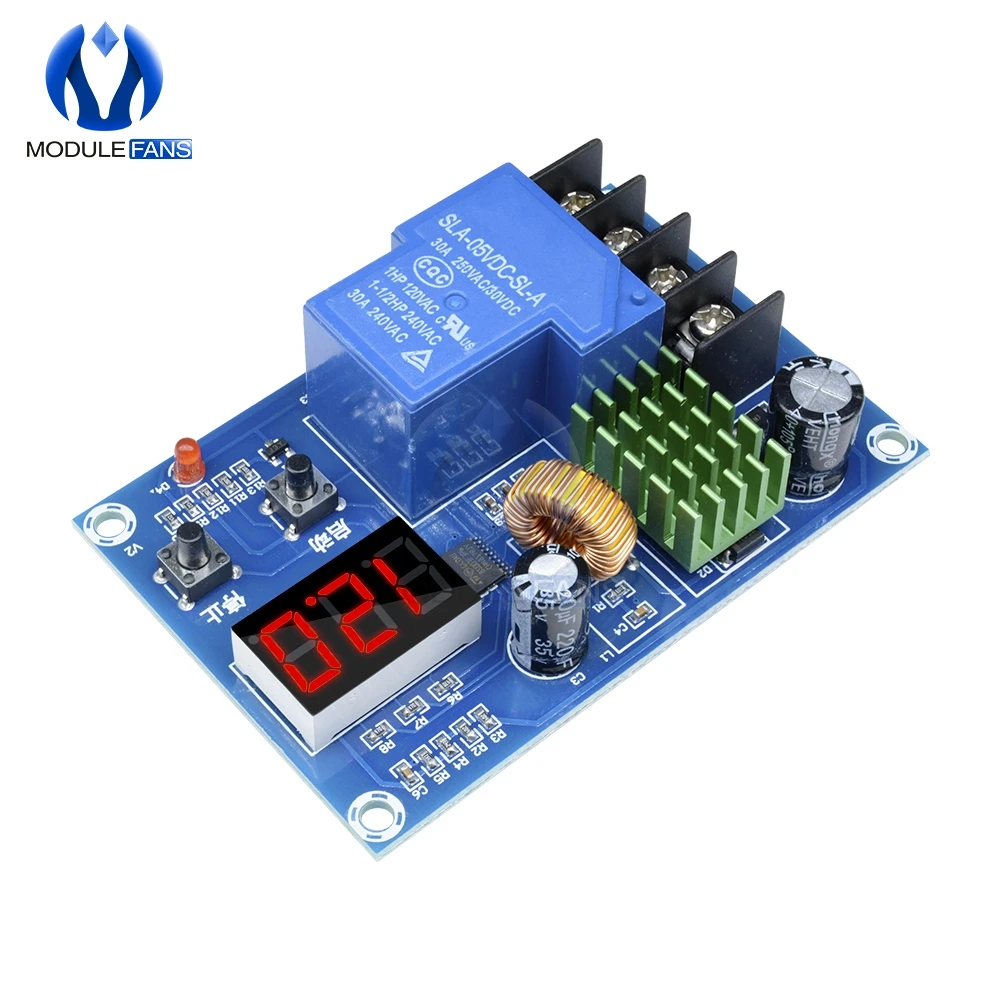 XH-M604 Battery Charger Control Module DC 6-60V Storage Lithium Battery Charging Control Switch Protection Board