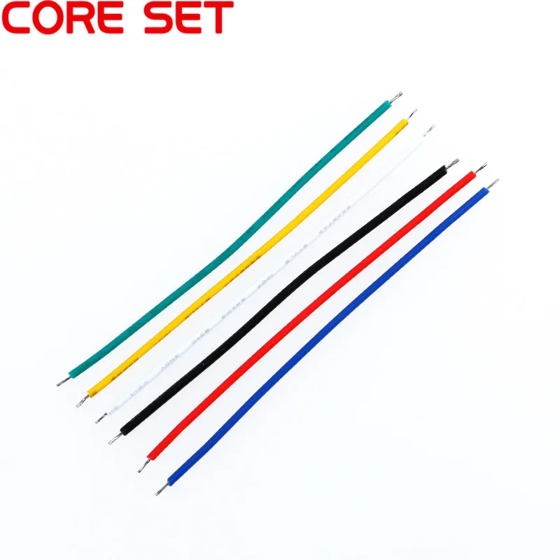 130PC 24AWG Breadboard Jumper Wires Cable Kit Tinning Double Tinned Component Pack Colorful 13 Types 10 Pcs each 5CM 8CM 10CM