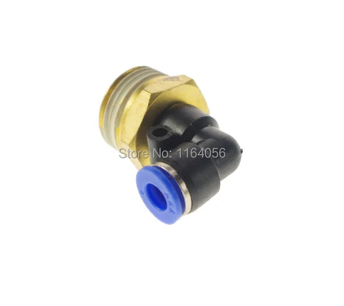 

10pcs Tube OD 8mm x BSPT 1/2" Pneumatic Connectors Elbow Fitting