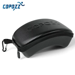 COPOZZ-Étui rigide antichoc pour lunettes de ski, protection pour sports d'hiver, original, sans lunettes