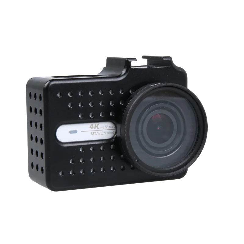 ใหม่เคสสำหรับ Xiaomi Yi 4K 2เคสกรอบโลหะอะลูมิเนียมอัลลอย + ตัวกรอง UV สำหรับ Xiao Yi II 4K กล้องแอคชั่น