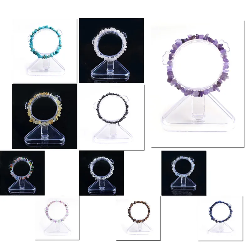 

Wholesale 10pcs\ Handmade Healing Natural Elastic Charm Chip Beads Crystal bracelets for women pulseira feminina