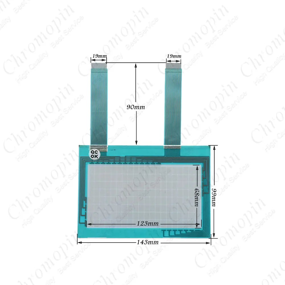 Imagem -02 - Painel Touch Screen para Esa Vt555 Vt555w Vt555w0000