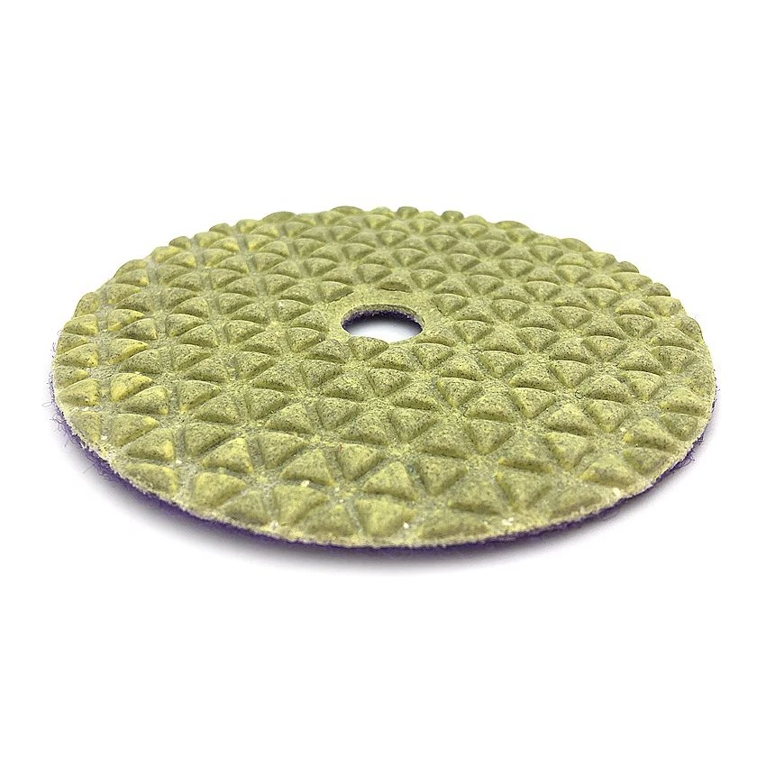 Imagem -03 - Rijilei-diamond Dry Polishing Pad Disco de Mármore Uso para Granito Piso de Concreto 4in 100 mm Peças Set