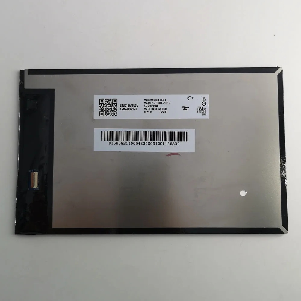 8 inch LCD Display Monitor Touch Screen Digitizer Glass Assembly with frame For Lenovo IdeaTab A8-50 A5500 A5500F A5500H A5500HV