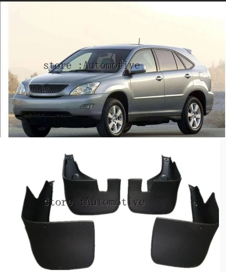 

Set Car Mud Flaps For Lexus RX RX330 RX350 RX400h 2004-2009 Mudflaps Splash Guards Mud Flap Mudguards Fender 2005 2006 2007 2008