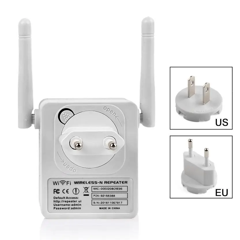 PIXLINK Smart Mini Wifi Router Wireless Repeater High Speed 300M Transmission Network Router AP WiFi Signal Range Extender Plug