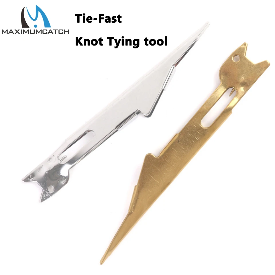 

Инструмент для быстрого завязывания узлов Maximumcatch из нержавеющей стали, инструмент для завязывания узлов и завязывания рыбы нахлыстом, инструмент для завязывания узлов, коробка для рыболовных снастей