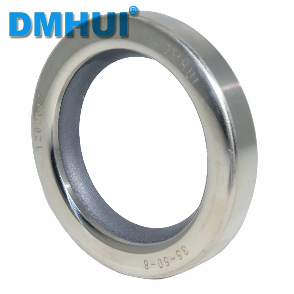 DMHUI compressore d'aria rotativo a vite in acciaio inossidabile PTFE paraolio 35*50*8/35x50x8 labbro singolo ISO 9001:2008 35-50-8mm/35x50x8mm