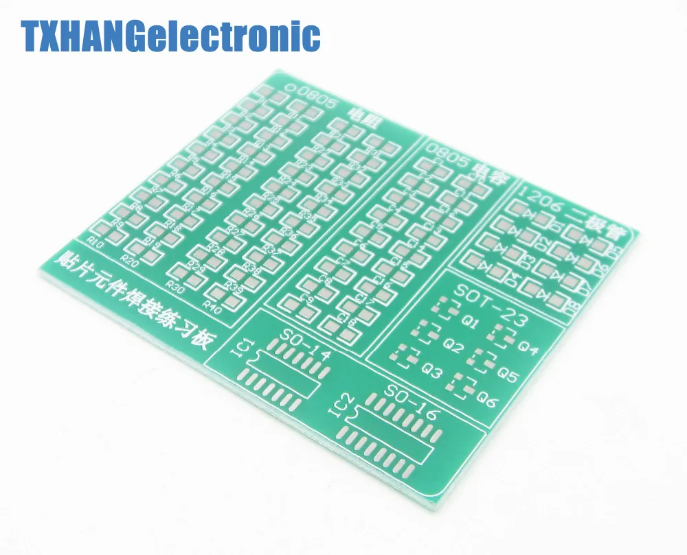 Skill Training SMD SMT Components Practice Board Shield Kit DIY