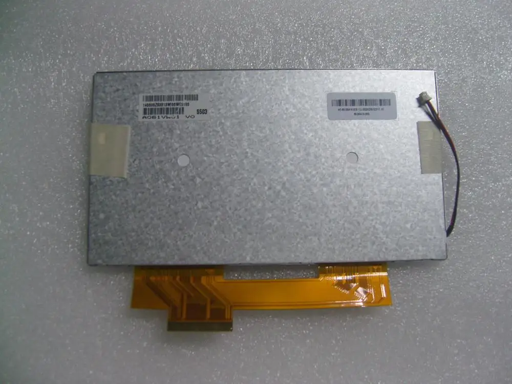 New original AUO AUO 6.1 inch A061VW01 V0 special vehicle DVD navigation display - Image 2