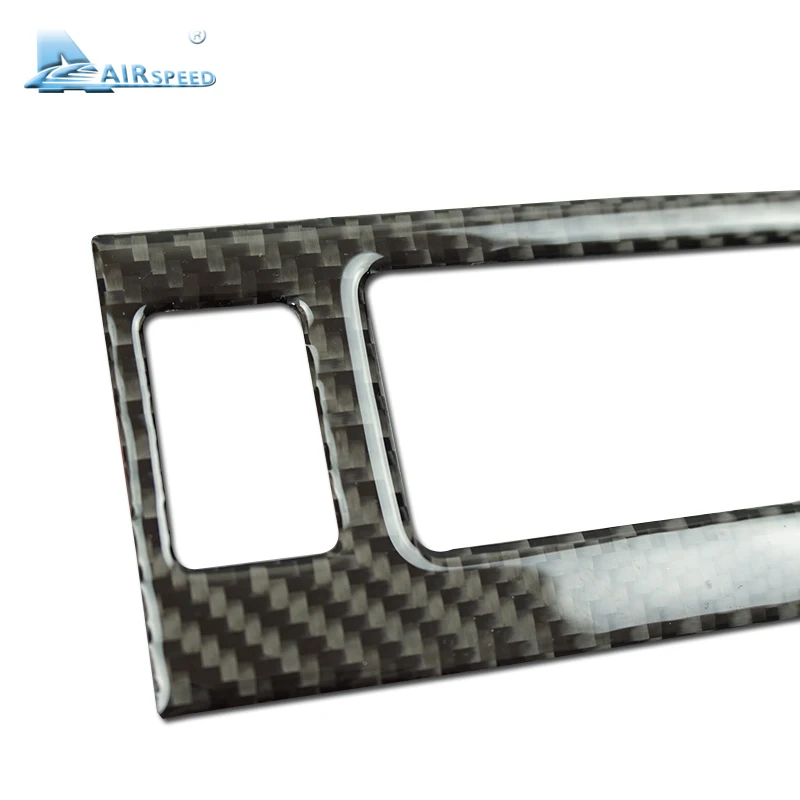 Real Soft Carbon Fiber Sticker for Subaru Forester 2013 2014 2015 2016 2017 2018 LHD RHD Car Seat Button Cover Sport Button