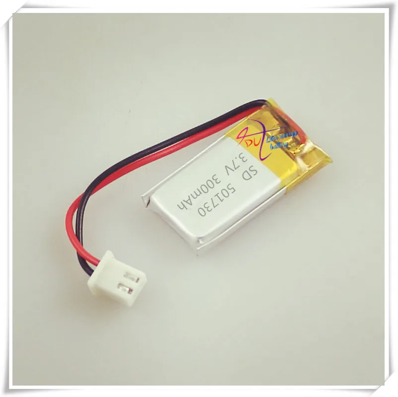 XH2.54 300 mAh 501730 3.7 V lithium polymer Có Thể Sạc Lại pin