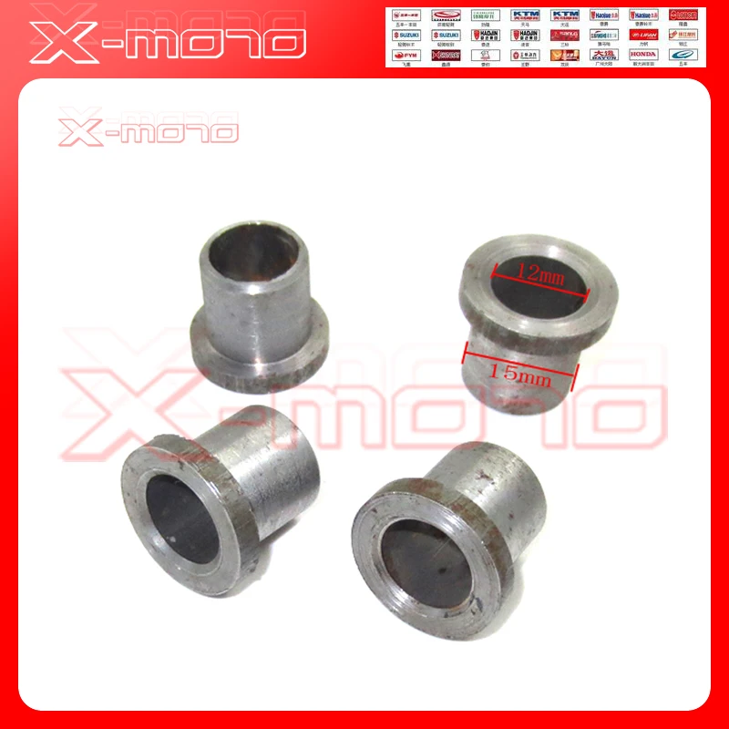 dirt bike  CNC wheel core 15mm hole turns into 12mm hole special separation sleeve,