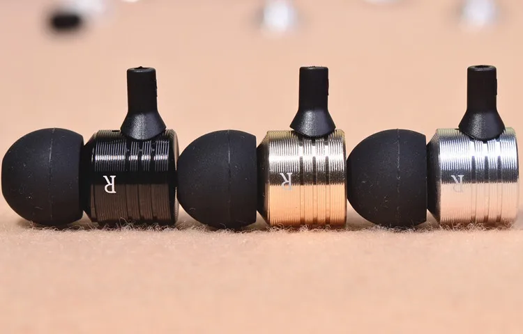 เปลือกหูฟังขนาด 10 มม. เปลือกหูในหูเปลือกโลหะ (สามารถติดตั้งไดรเวอร์ 8-10 มม.) 10 คู่