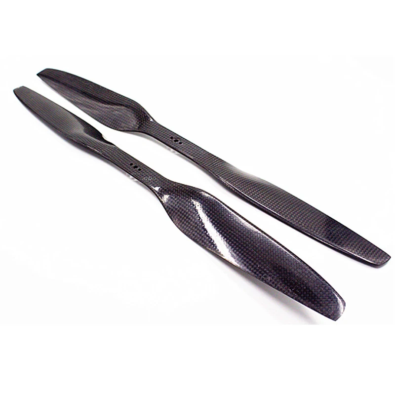 2 Pcs Drone Accessories Diy 1865 2070 Carbon Fiber Propeller  Agriculture Drone Parts 460mm 510mm Internal clamp wood Propellers