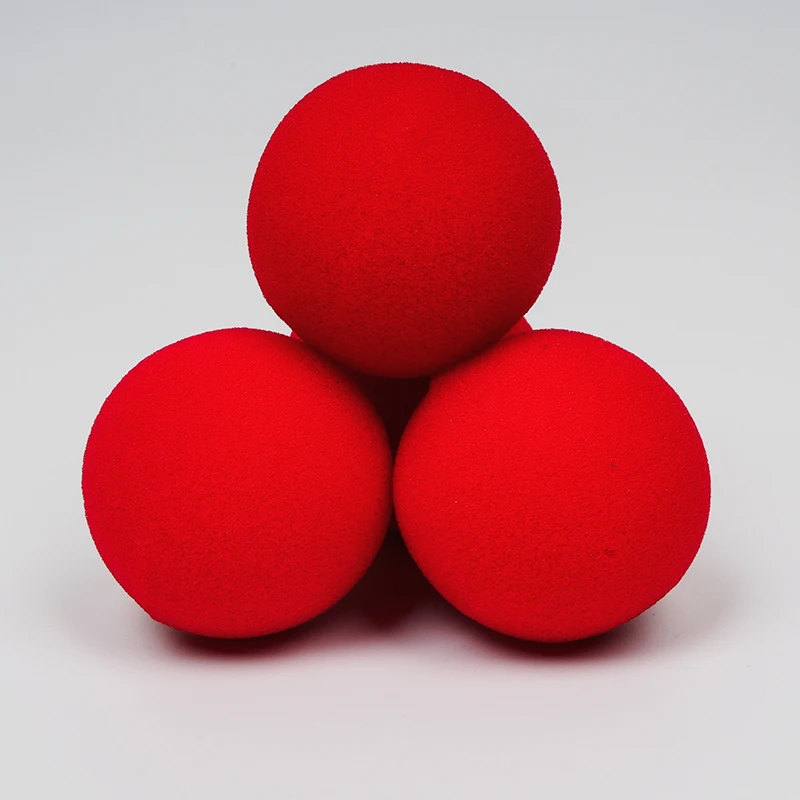10PCS 4.5cm Finger Sponge Ball Magic Tricks Street Close Up Stage Magic Accessories Magic Toy Mentalism Illusion