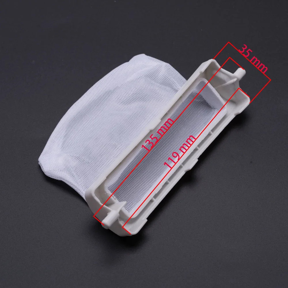 general washing machine chip line lint low pass hair bag filters GLQ18 35mm 119mm washing machine repair parts for household