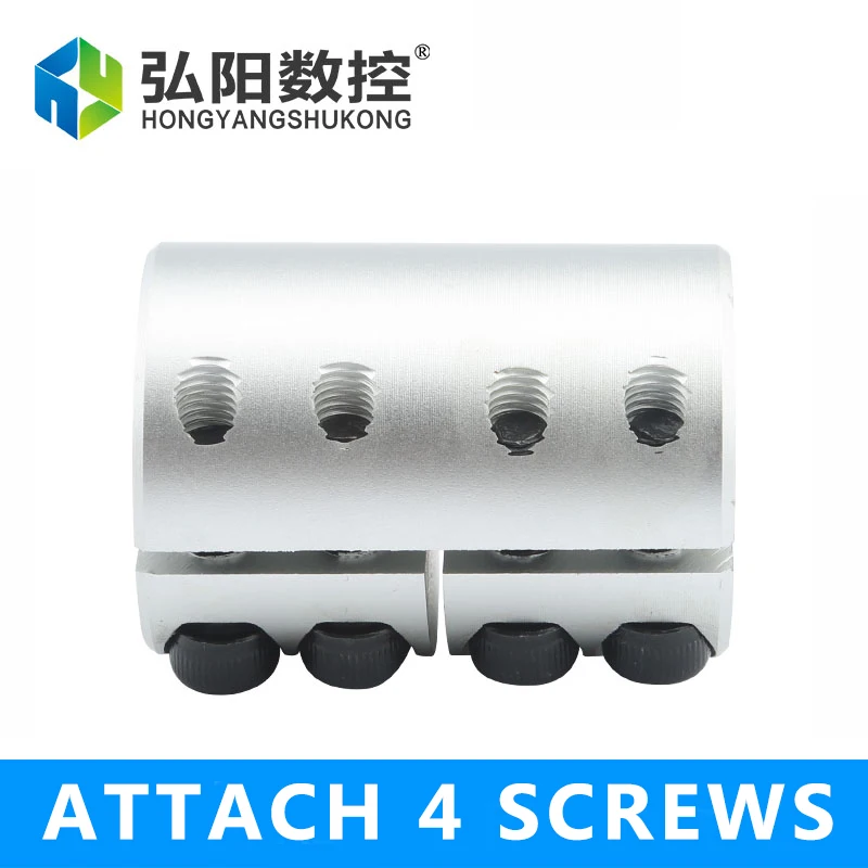 Accoppiamento CNC 4 pezzi D25xl40mm tipo motore passo-passo CNC e vite a ricircolo di sfere giunto flessibile accoppiatore albero