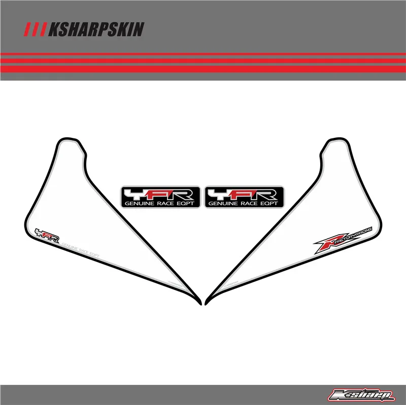 

Front Fairing Motor Number Board 3D Gel Protector for YAMAHA R6 2003-2004 2005