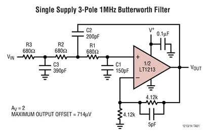 LT1213CS8 LT1213 - 28MHz, 12V/us, ออปแอมป์ความแม่นยําคู่ของแหล่งจ่ายเดี่ยว