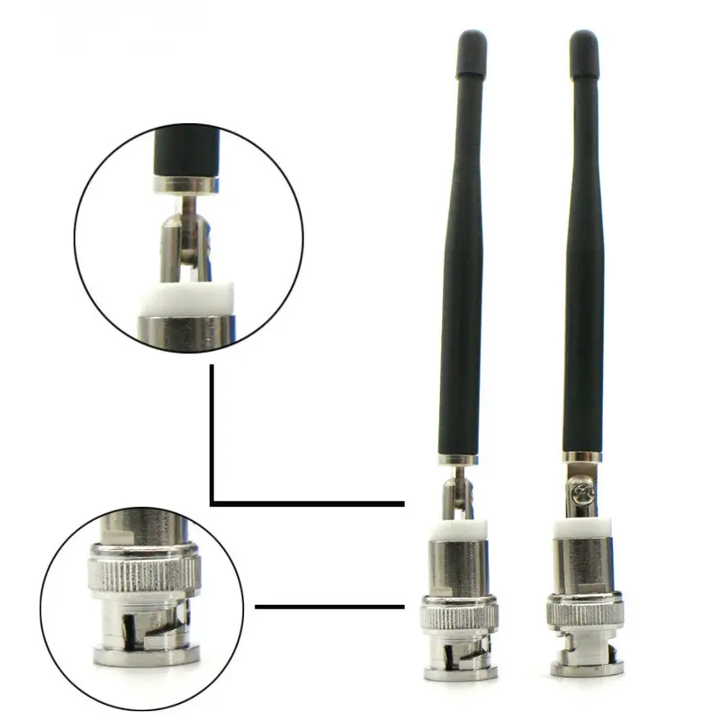 2 шт. BNC UHF микрофонная антенна для серии PGX24 SLX24, частота беспроводного микрофона 400-900 МГц