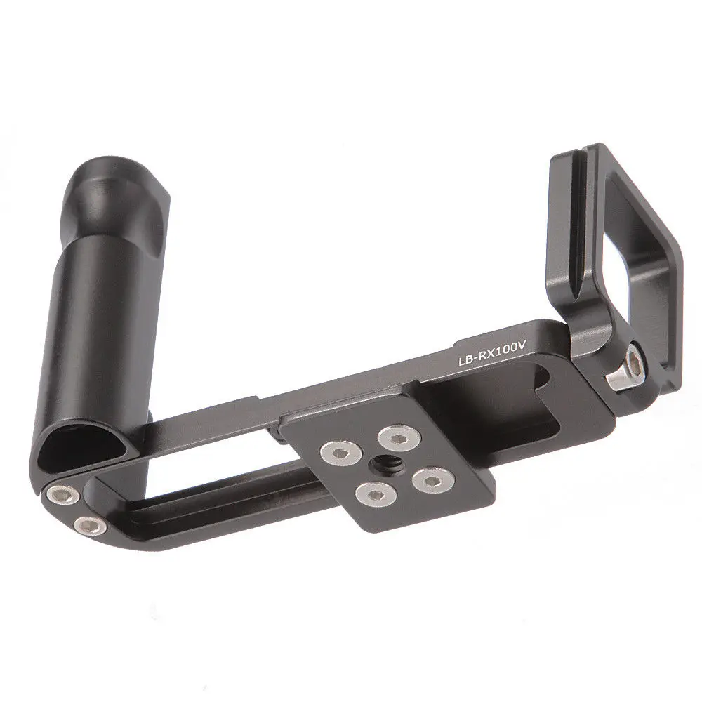 QR Quick Release Plate Vertical L Bracket Holder for SONY RX100 Mark V VI Camera