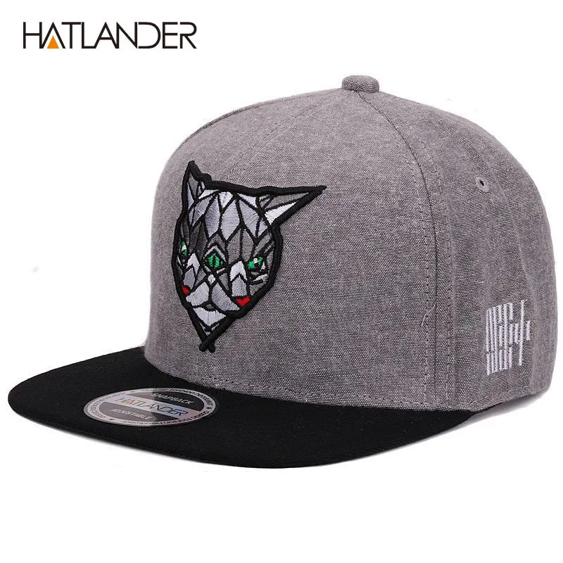 Hatlander 3D Devil Eyes Baseball Caps Retro Gorras Hats Planas Chapeau Flat Bill Hip Hop Snapbacks Caps For Men Women Unisex