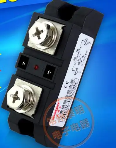 

SSR Industrial Grade Module Solid State Relay 200A DC Controlled AC MGR-H3200Z 220V mager