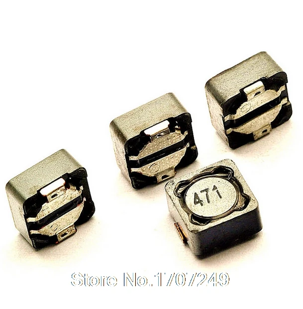 10pcs/lot 7*7*4 470UH Power shielding inductance SMT SMD Patch Shielding Power Inductors M91 (Marking: 471)