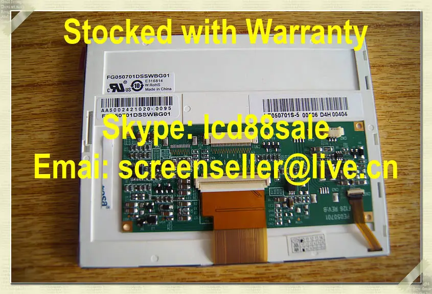 

best price and quality FG050701DSSWBG01 industrial LCD Display