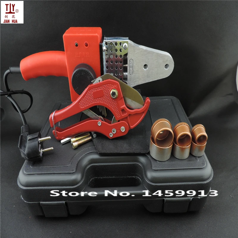 

Welding machine for plastic pipes 20-32mm AC220/110V 600W Plumbing tools with 42mm pipe cutter free shipping