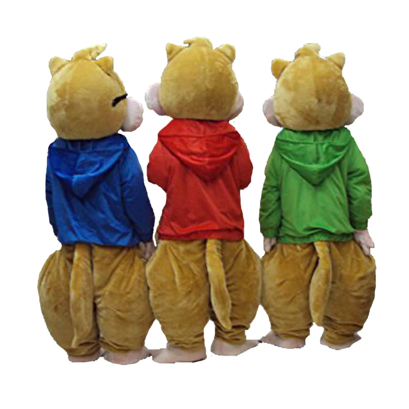 2018 Hot Sale ! New Alvin and the Chipmunks Mascot Costume Alvin Mascot Costume Free Shipping image 3