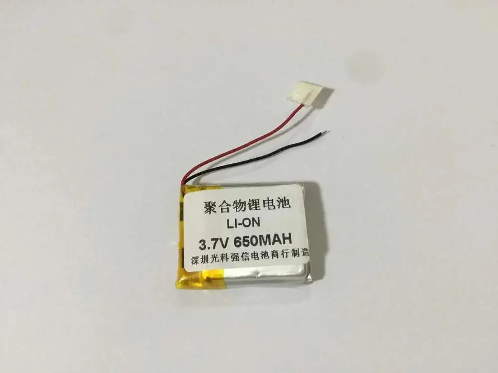 New full capacity 3.7V polymer lithium battery 802530 650MAH MP4 Bluetooth speaker / device / Mini